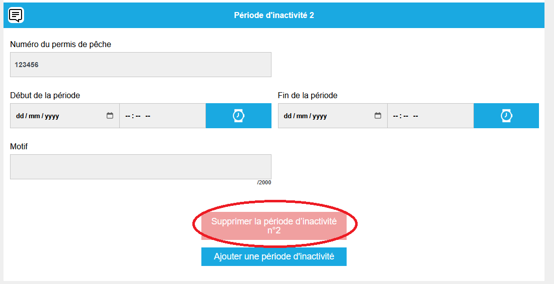 Gérer les périodes