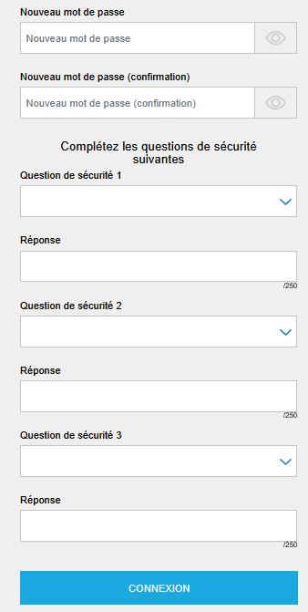 Inscription étape 4